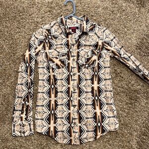 Rock N Roll rodeo/button up